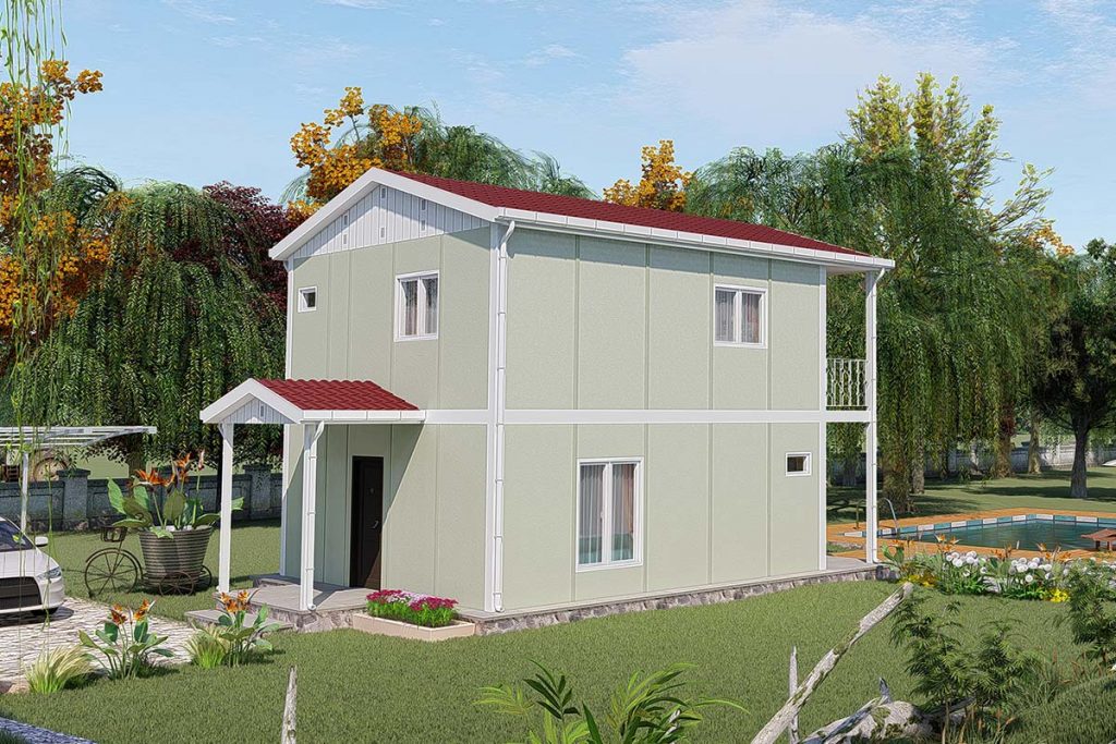 Dubleks Hazır Ev 91 m² Cunda Modeli Karmod